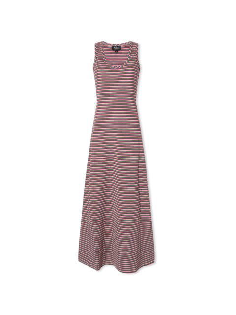 A.P.C. Shelly Striped Maxi Dress