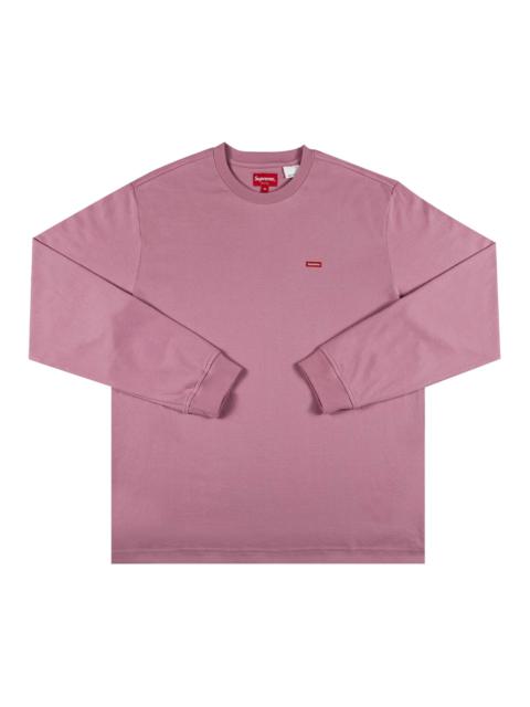 トップス Supreme Small Box L/S Tee \"Heather Grey\" Supreme Small Box L S Tee (SS25) - $68