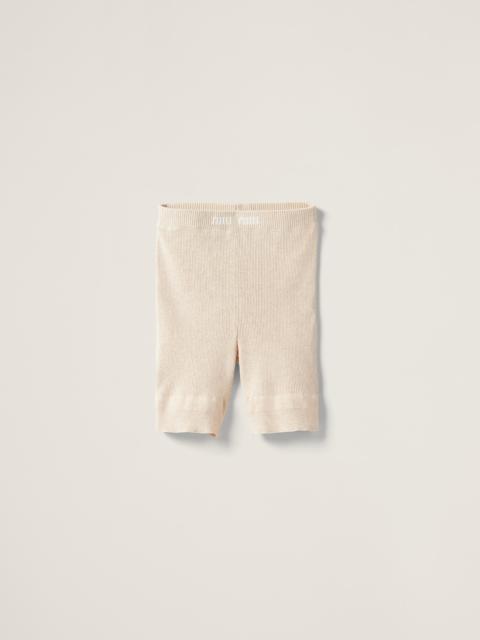 Miu Miu Cotton shorts