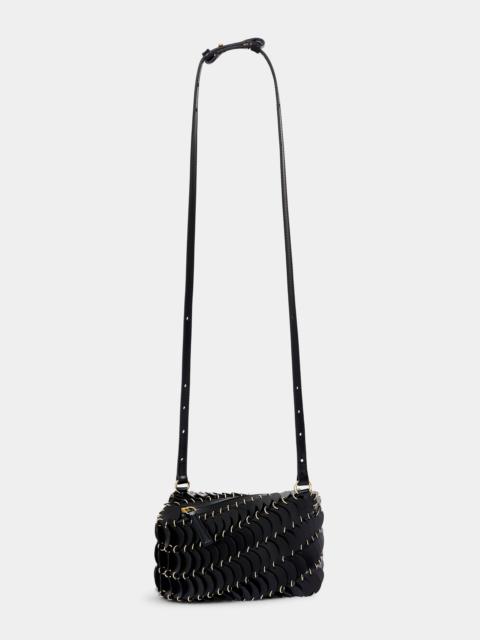 rabanne BLACK PACO BAG CROSSBODY