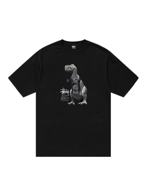 Stussy Big & Meaty Pigment Dyed Tee 'Black'