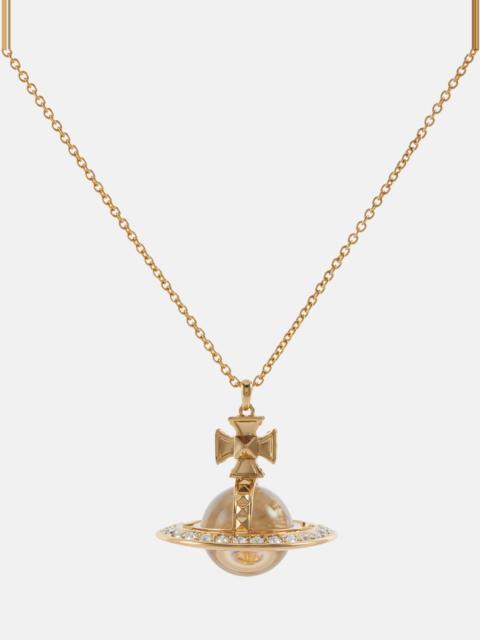 Vivienne Westwood Crystal-embellished pendant necklace