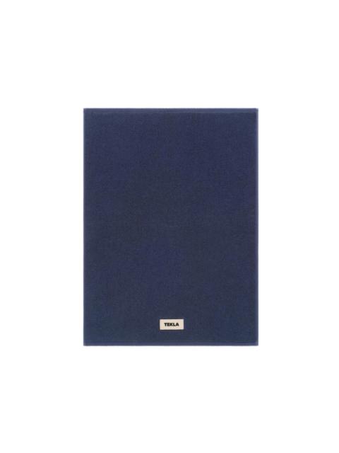 TEKLA Tekla Terry Bath Mat Navy