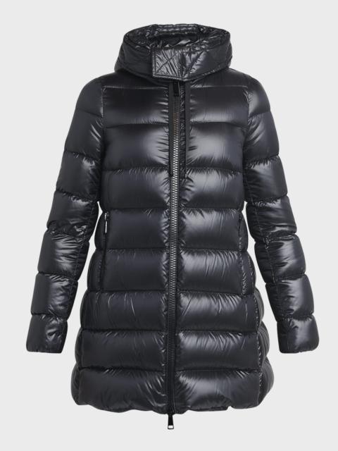 Moncler Suyen Down Quilted Nylon Hooded Parka