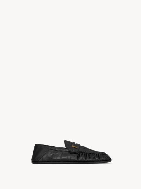 SAINT LAURENT LE LOAFER FOLDABLE IN EEL