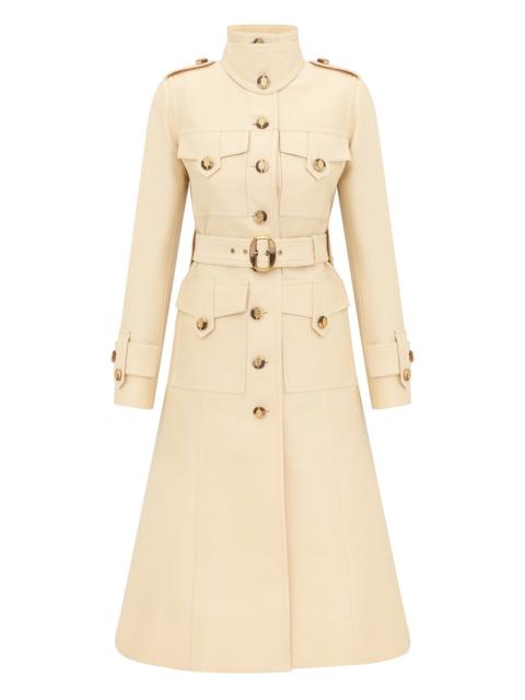 Zimmermann LUNA WOOL SILK COAT