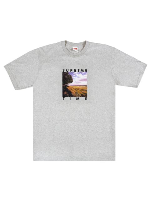 Supreme Supreme Time Tee 'Heather Grey'