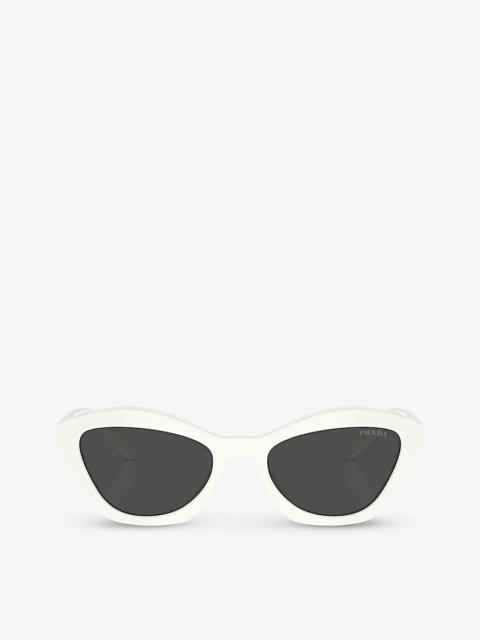 PR A02S butterfly-shape acetate sunglasses