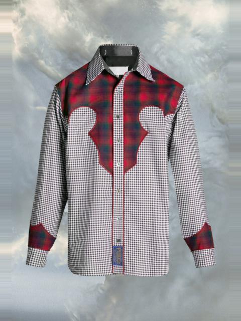 Maison Margiela Pendleton yoke gingham shirt