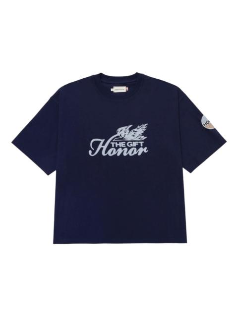 HONOR THE GIFT embroidery t-shirt