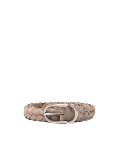 Brunello Cucinelli buckle leather belt