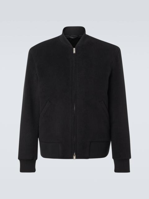 LARDINI Virgin wool bomber