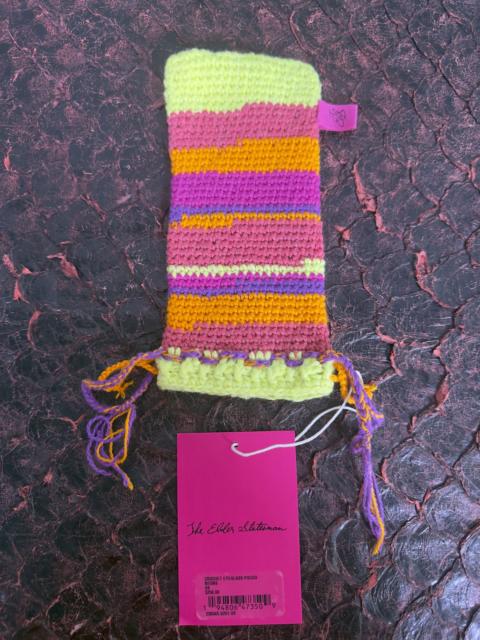 The Elder Statesman $250 The Elder Statesman Crochet Cashmere Eyeglass Pouch