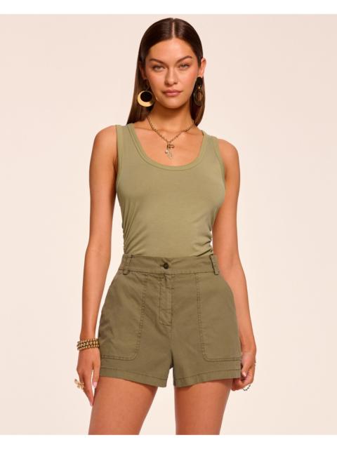 RAMY BROOK Hilary Canvas Mini Short
