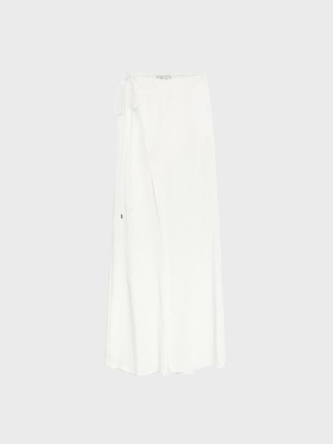 Blumarine PAREO-STYLE PANTS IN TWILL