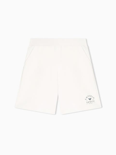 EMPORIO ARMANI ICONIC JERSEY LOUNGEWEAR SHORTS