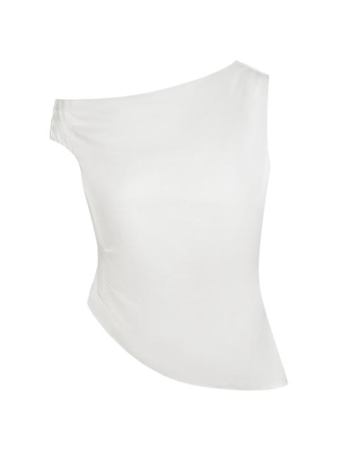 onia Cold Shoulder Asymmetrical Top
