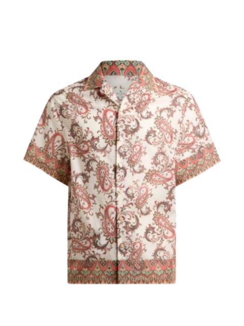 Etro paisley floral shirt
