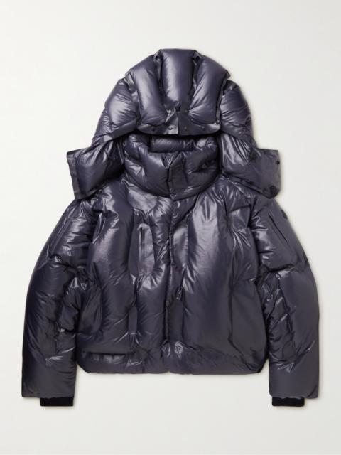 Moncler Dingyun Zhang Klolk Logo-Appliquéd Quilted Shell Hooded Down Jacket