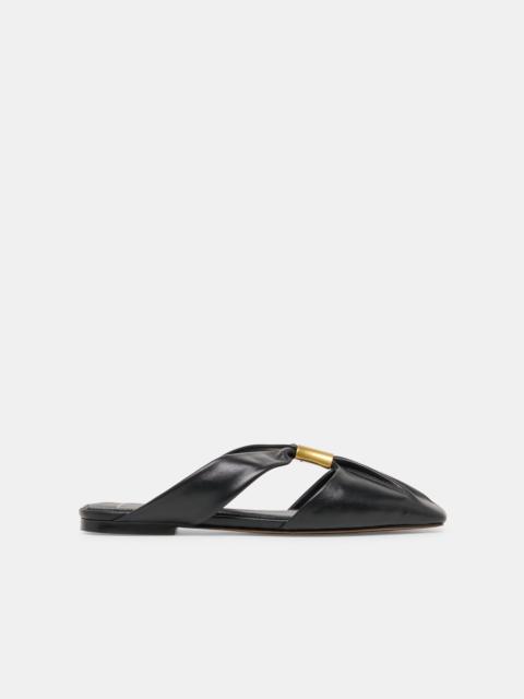 dolce vita FRANEY FLATS BLACK LEATHER