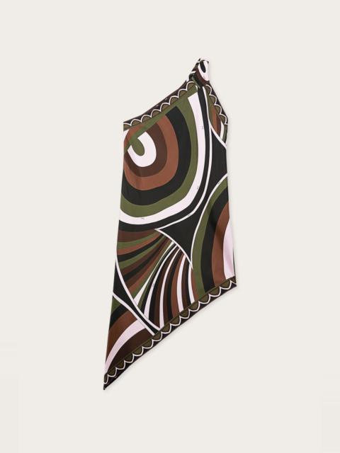 PUCCI IRIDE PRINT SILK DRESS