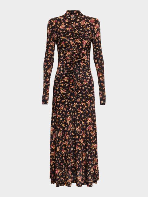 ULLA JOHNSON Ida Jersey Midi Dress