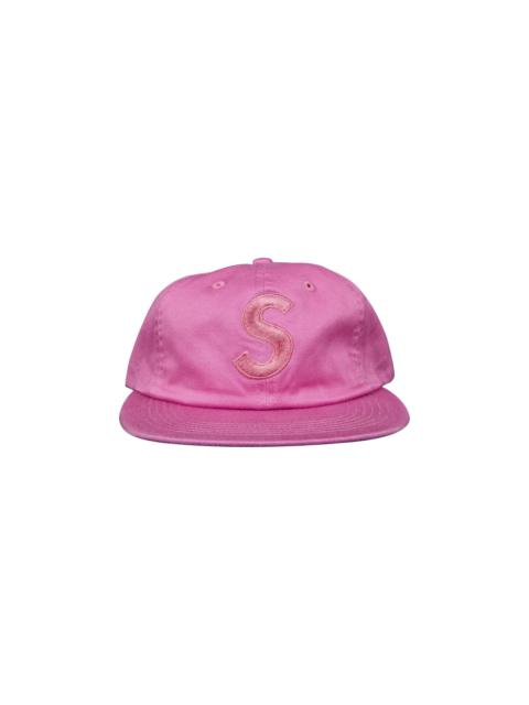 Supreme Tonal S Logo 6-Panel Hat 'Rose'