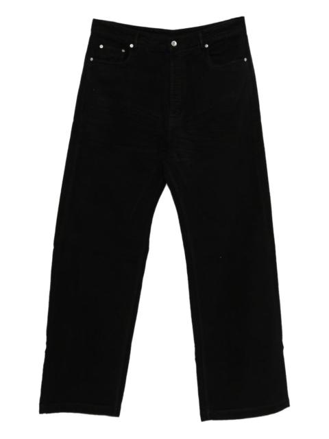 Rick Owens DRKSHDW cotton trousers