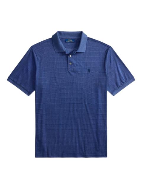 Polo Ralph Lauren short-sleeve check-pattern polo shirt