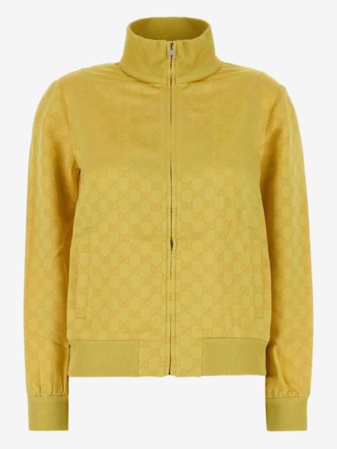 GUCCI logo jacquard sweatshirt