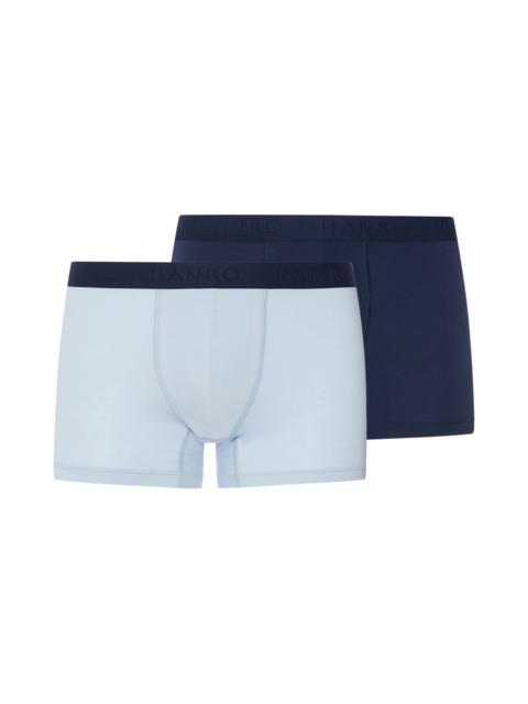 HANRO Cotton Essentials 2-Pack Cotton Boxer Briefs