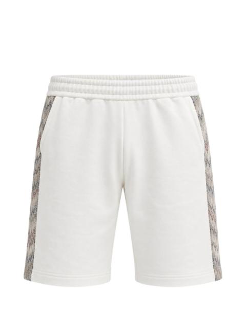 Missoni zig zag-knit side-stripe shorts