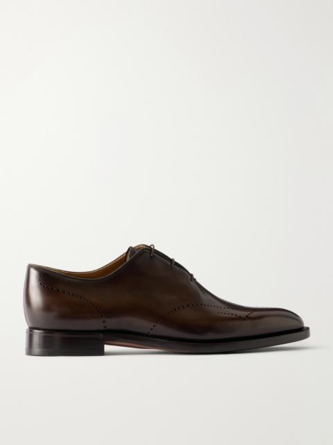 Berluti Alessandro Ajoure Leather Oxford Shoes