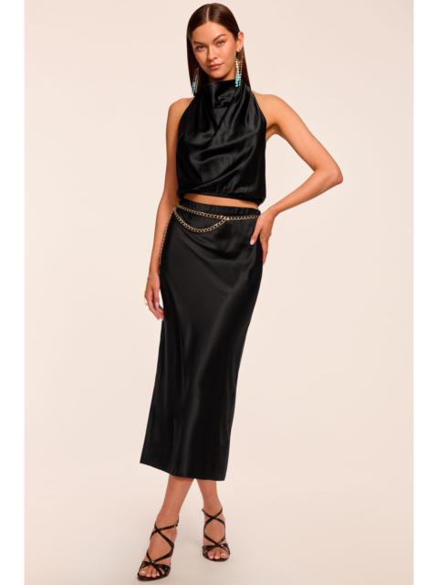 RAMY BROOK Krisia Silk Slip Midi Skirt