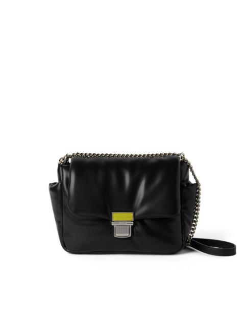 MSGM Puffer handbag with snap