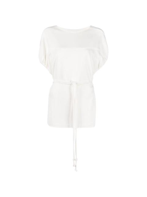 Proenza Schouler Francesca off-shoulder crepe blouse - White