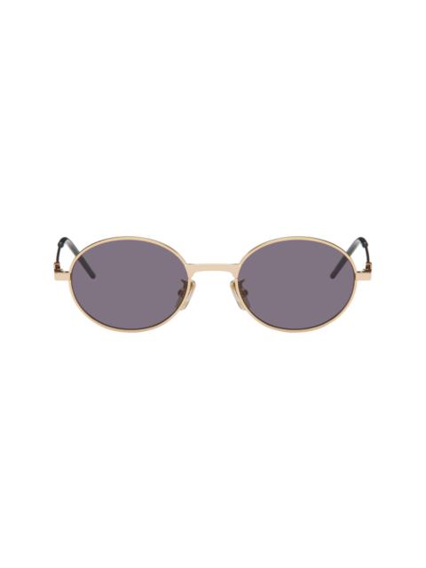 Givenchy Gold GV Speed Sunglasses