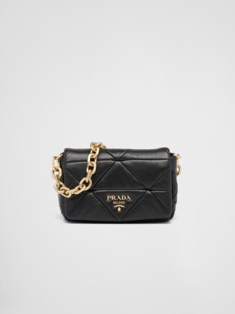 Prada System nappa patchwork shoulder bag