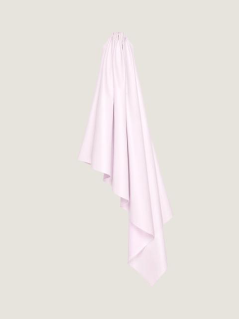 Givenchy ASYMMETRIC HALTERNECK DRESS IN LEATHER