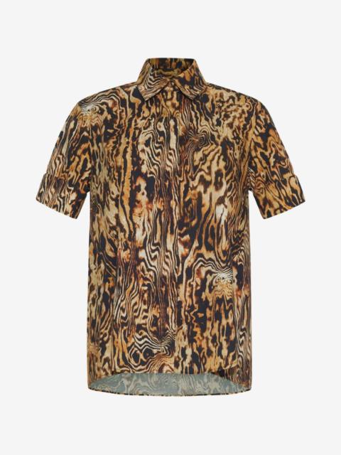 ADAM LIPPES Charlie animal-print shirt