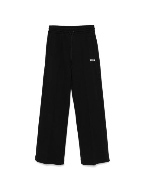 wide-leg track pants