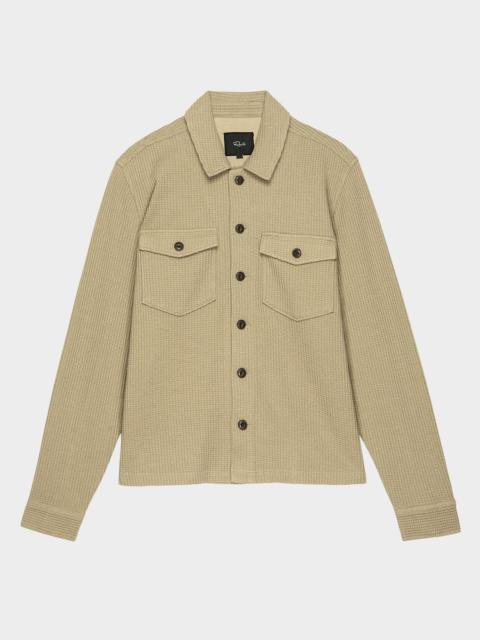 Rails Men's Wells Rice-Stitched Overshirt