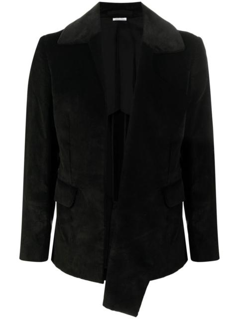 Comme des Garçons Homme Plus corduroy single-breasted blazer