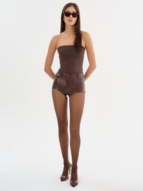 LAMARQUE ANNAISE | Leather Hot Shorts