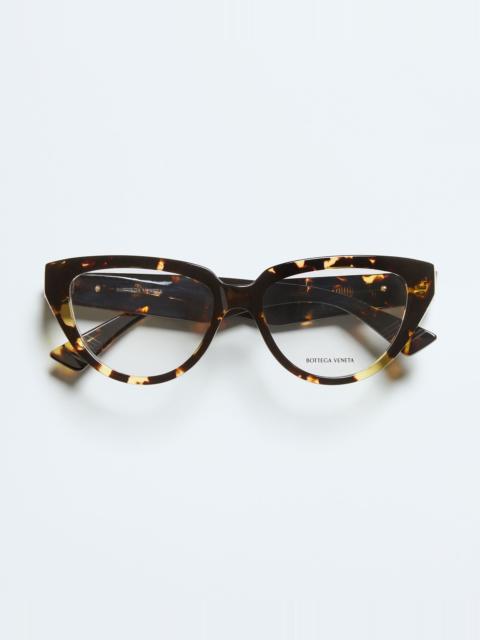 Bottega Veneta BV1503O Classic Cat Eye Eyeglasses