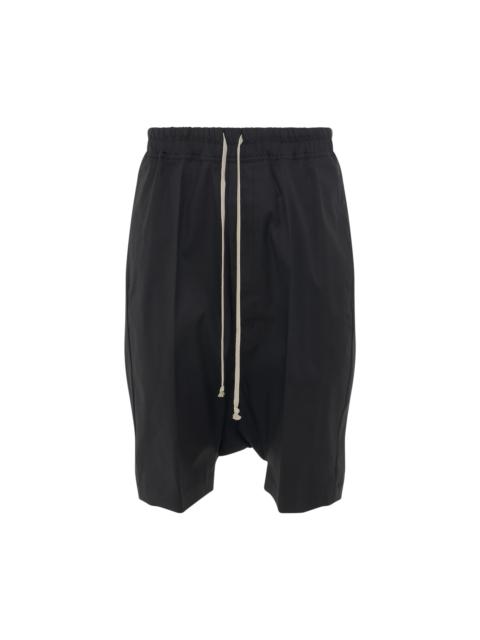 Rick Owens Ricks Pods Shorts in Black