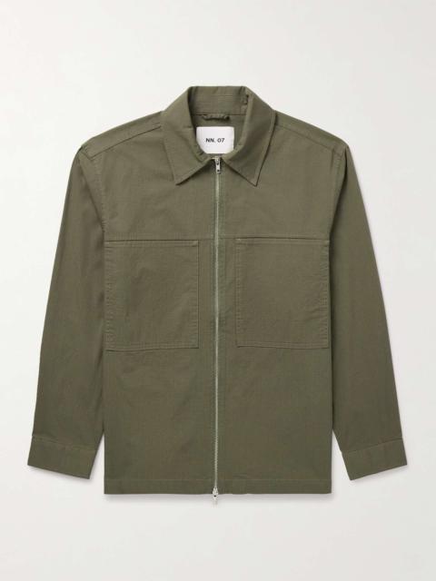 NN07 Isak 1449 Organic Cotton-Blend Ripstop Jacket