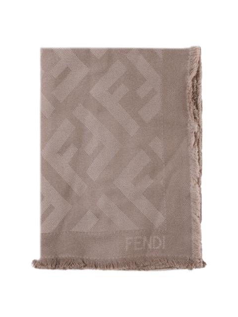 FENDI wool-cashmere scarf