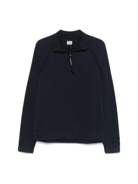 zip-up sweatshirt