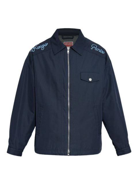 KENZO Paris Kenzo embroidered jacket